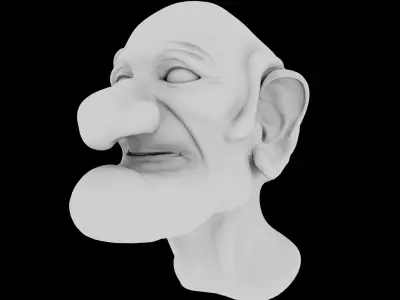 Old Man -Taruna Mhatara  3D model