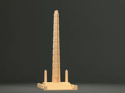 Obelisk Of Axum 3D print model