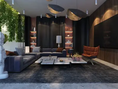 Living Room  3D model