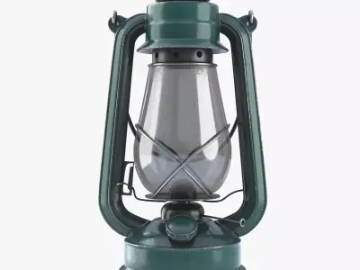 Kerosene Oil Lamp 3D model