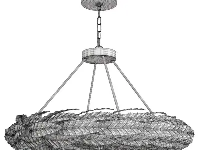 Apollo Small Chandelier Low-poly 3D model