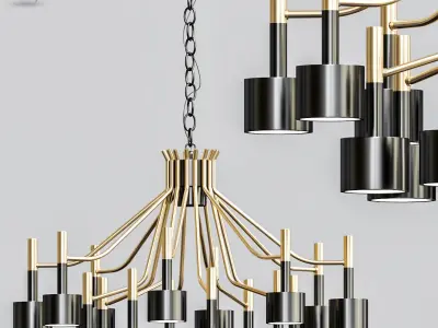 Chandelier collection by Yusufdjan  3D model