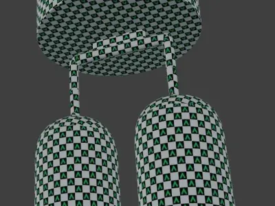 Bath lamp 3D model