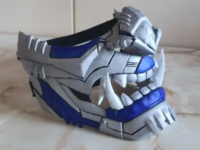 Cyber Punk Mask 3D print model