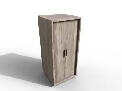 Pack 2 Modern Furniture 3D Model Low-poly 3D model