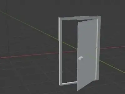 Door Open 3D model