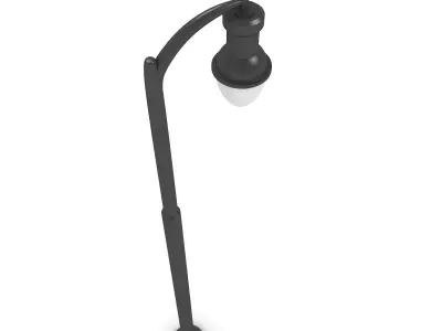 streetlight street lamp 3D model