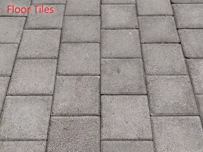 Ultra realistic Tiles Floor Scan 3D model