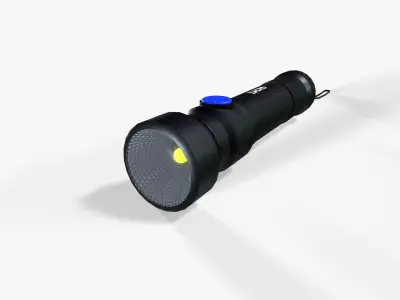 Flash Light Low-poly 3D model purchase