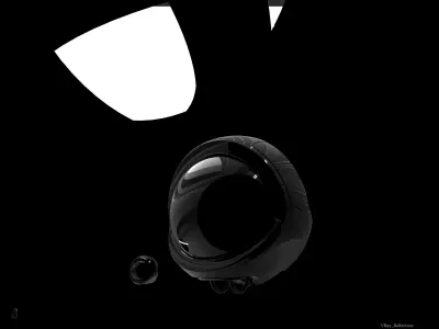 Synthetic plastic high gloss black Texture