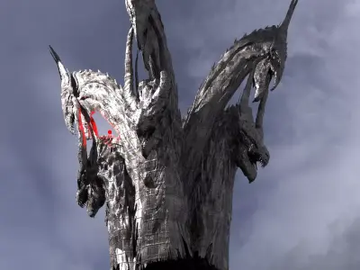 Dragon Cult Elites Tower  3D model