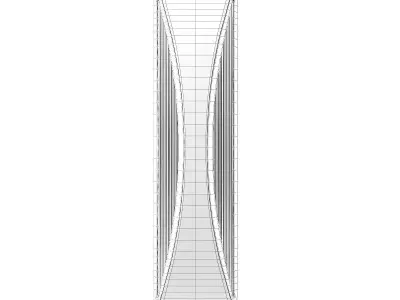 Modern Wall Exterior Lamp 3D Model 3D model