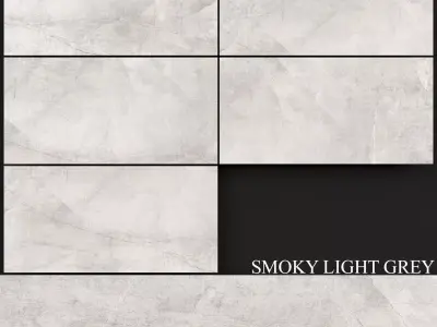 Decovita Smoky Light Grey 600x1200 3D model