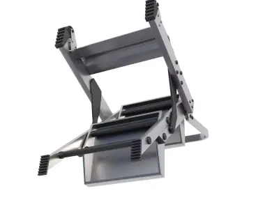  Aluminium Ladder 3D model