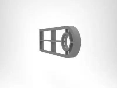 3D Window  Free low-poly 3D model