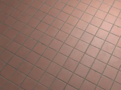  Reddish brown terracotta tiles Texture