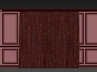Curtain Set 276 3D model