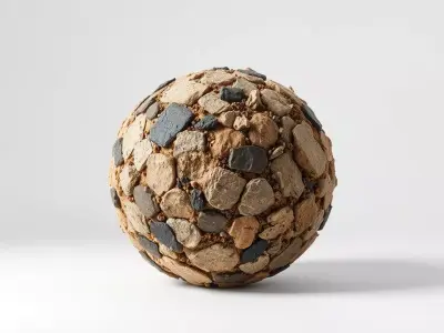 Rustic Cobblestone Texture model pack Texture