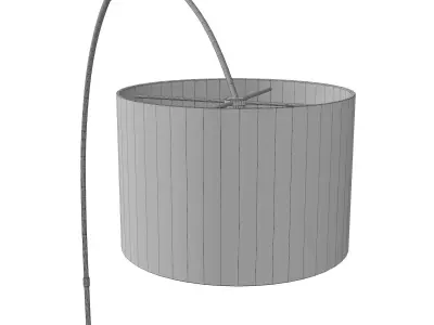 Floor Lamp - Almach -  Low-poly 3D model