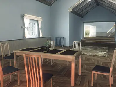 Windmill Apartment Low-poly 3D model