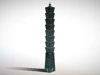 Taipei 101 3D model