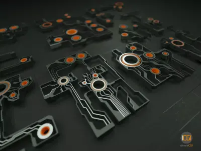 Tech shapes-TS1 kit 3D model