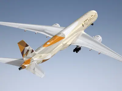  Airbus A350F Etihad Cargo 