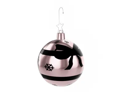 Ornament Hook - Star Low-poly 3D model