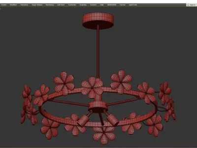 APPOINT CRYSTAL CEILING Low-poly 3D model