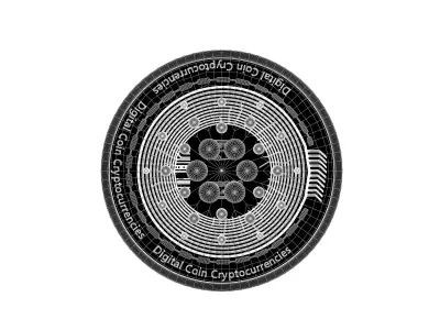 Cardano Coin v2 001 3D model