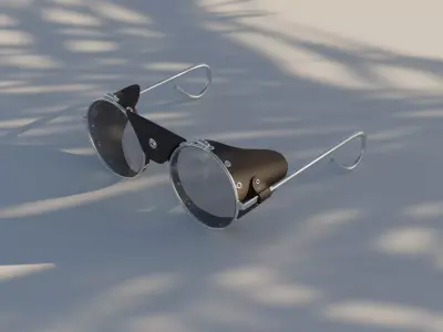 Cyberpunk Glasses Modern 3D model