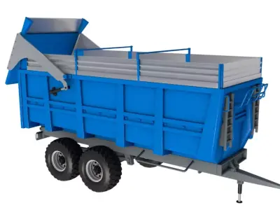 Trailers Collection 3D model