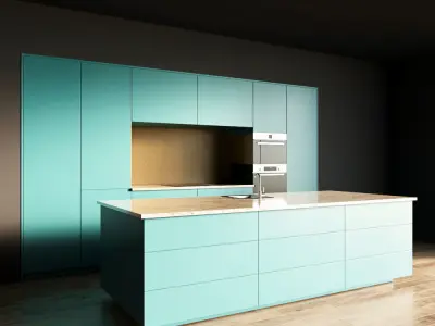 6-Kitchen6 matte 1 3D model