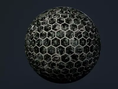 Marble Tile Seamless PBR Texture Texture