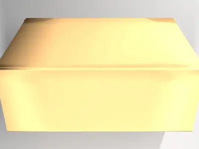 Cardboard Box - Roll-End Tray 3D model