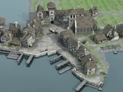  Medieval Port 07 