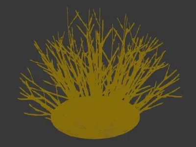 Snow Tree 3D model
