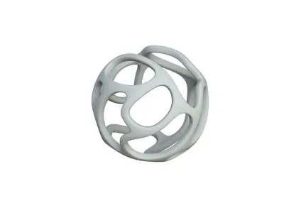 SciFi Cube Object No 36845 Low Poly Shape Texture