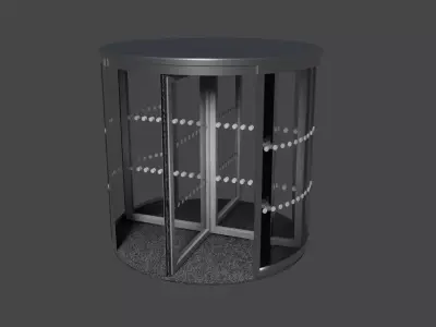 Revolving Door Free 3D model