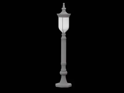 Street Lamp Furniture 3D model purchase