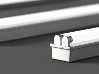 Fluorescent Lights Low-poly 3D model