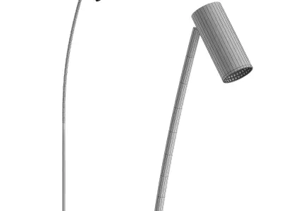 Floor Lamp Oty Light Pop 12 Polifemo Pf1 3D model