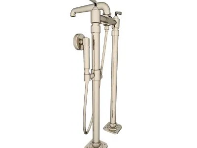 Waterworks RW Atlas Bath Faucet 3D model