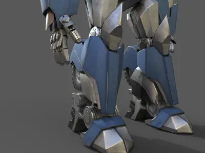 TRANSFORMERS  BREAKDOWN Low-poly 3D model
