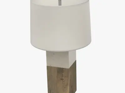 Woodrow Table Lamp 3D model