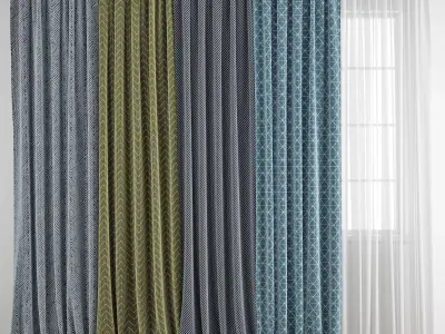 Curtain 335 3D model