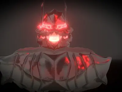 Guts in berserker armor Free 3D print model