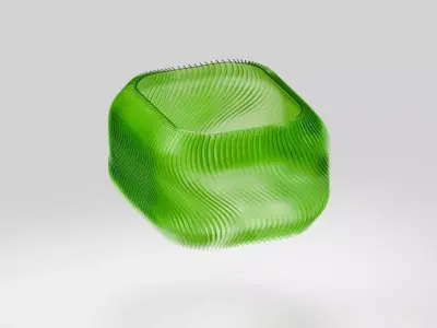 Lamp on a stand 3D print model