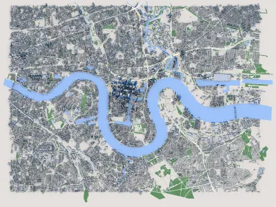 London City England 3D model