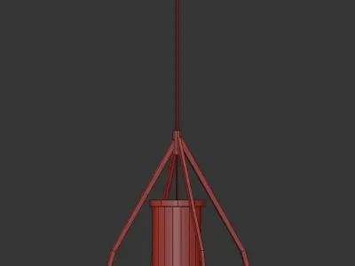 Topo Pendant 3D model